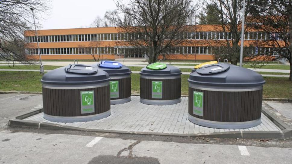 Stojisko podzemných kontajnerov