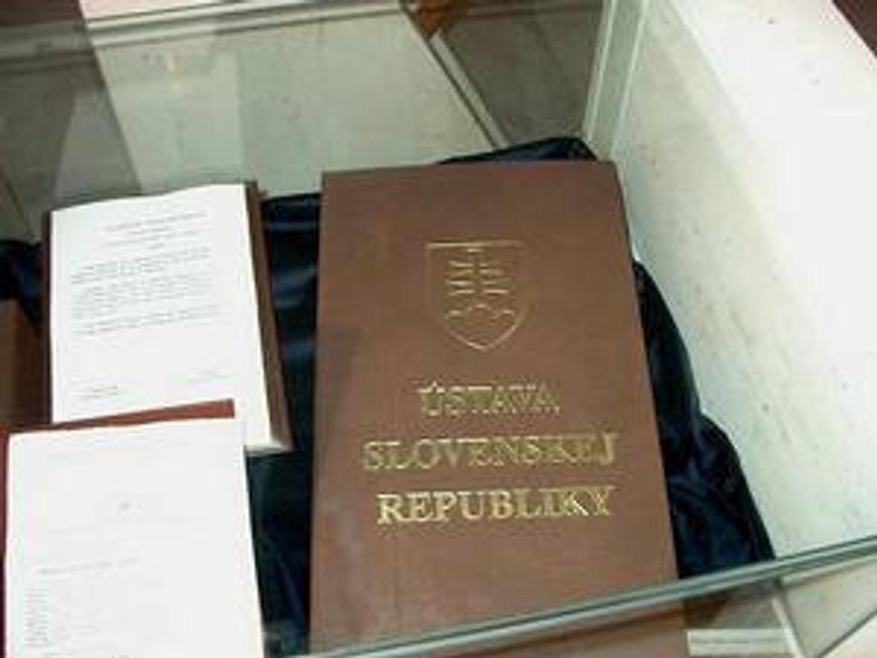 Ústava Slovenskej republiky v Národnej rade SR