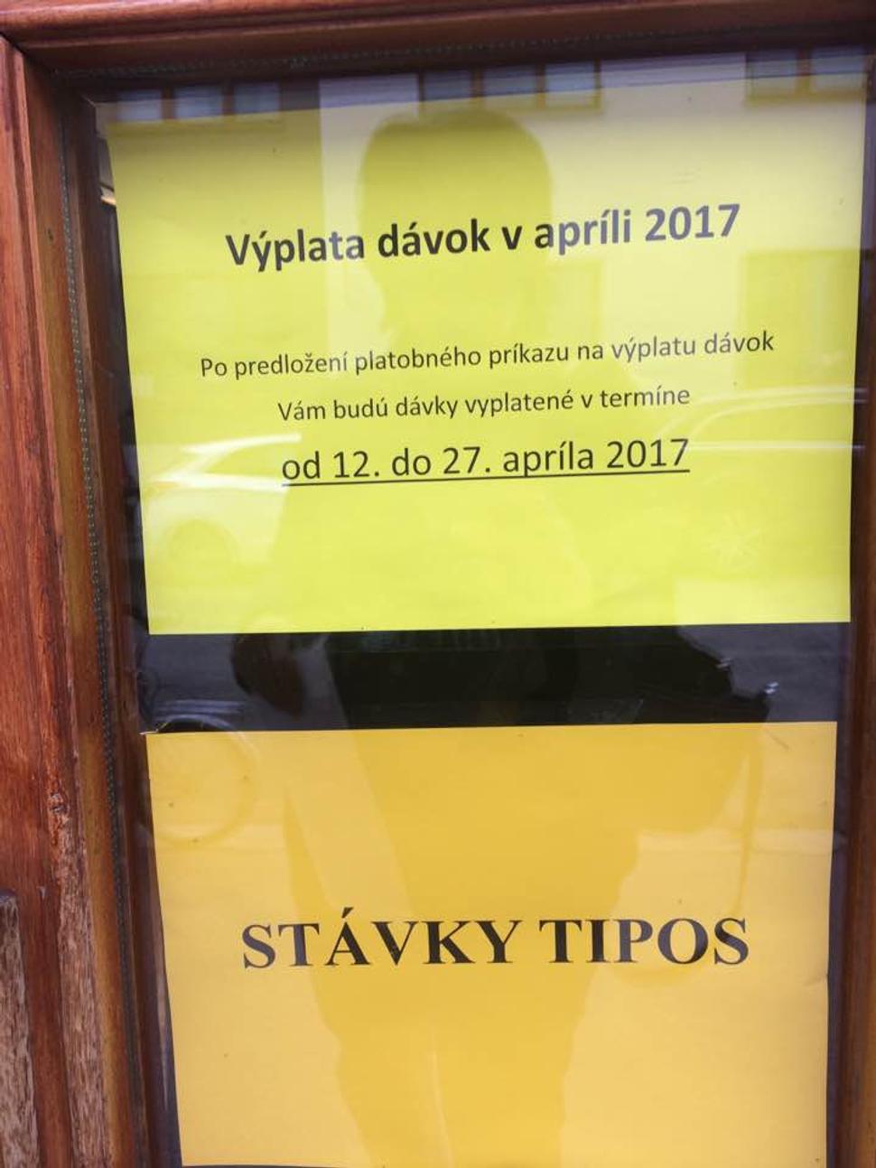 Slovenská pošta, Piešťany, 6.4.2017