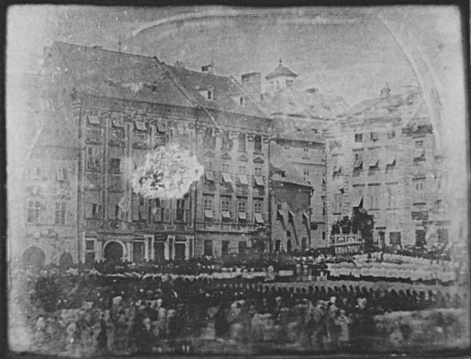 Brno 10.júna 1841, slávnosť Božieho tela.