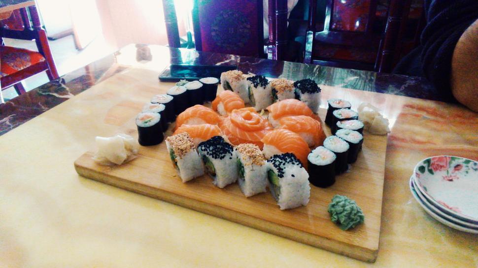 Sushi tak trochu zasuší
