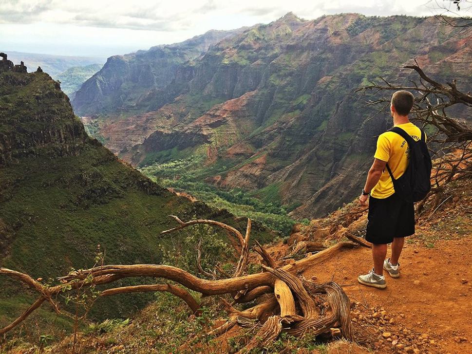 Waimea Canyon - tzv. Grand Canyon Havaja (ostrov Kauai)