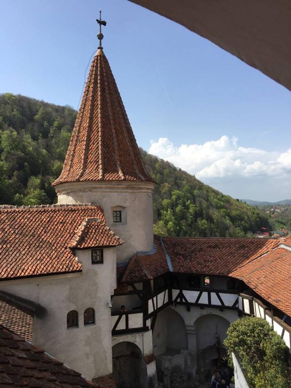 Legendárny hrad Vlada Tepeša (Drakulu).
