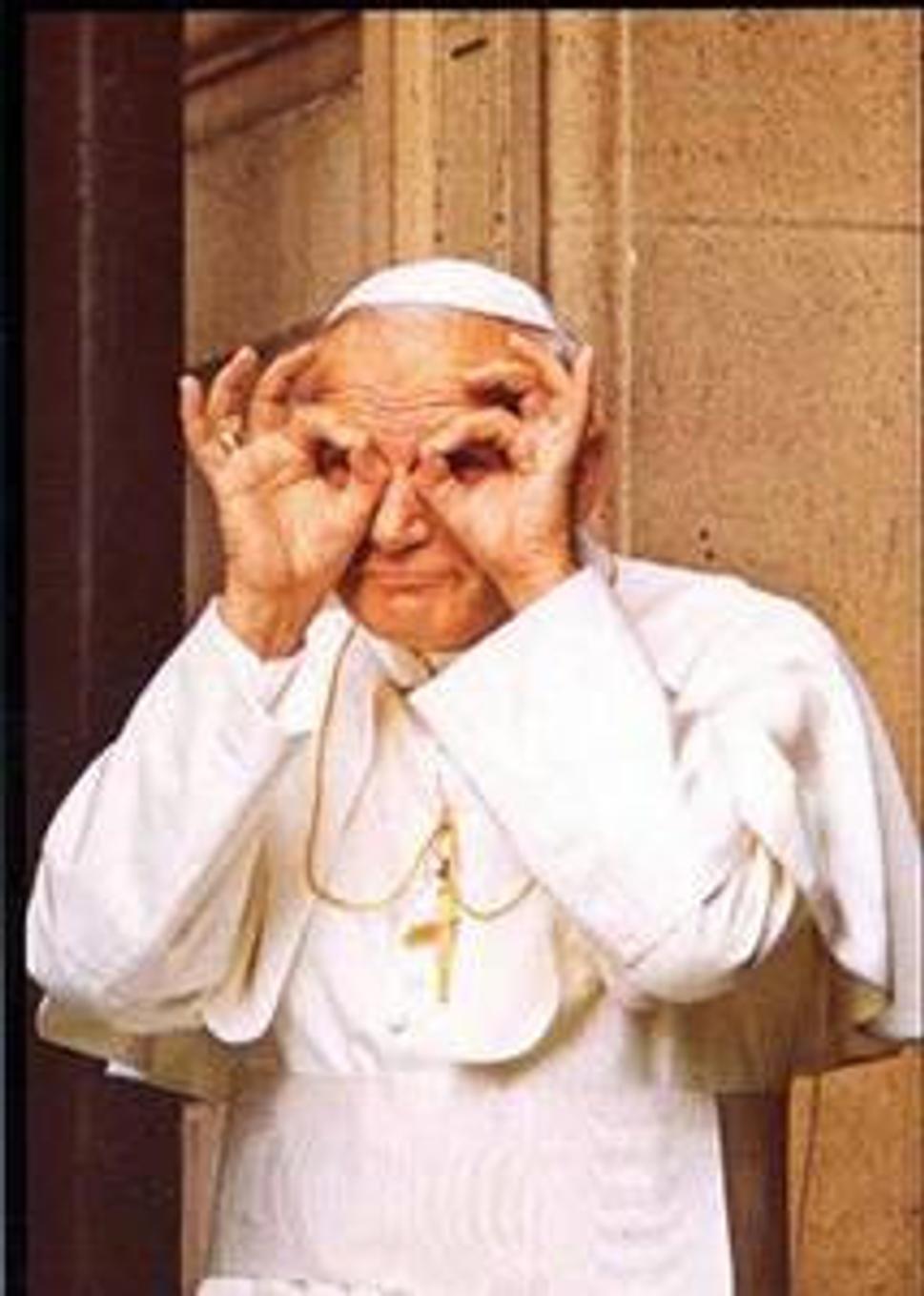 fotografia so stretnutia JPII. s mladými