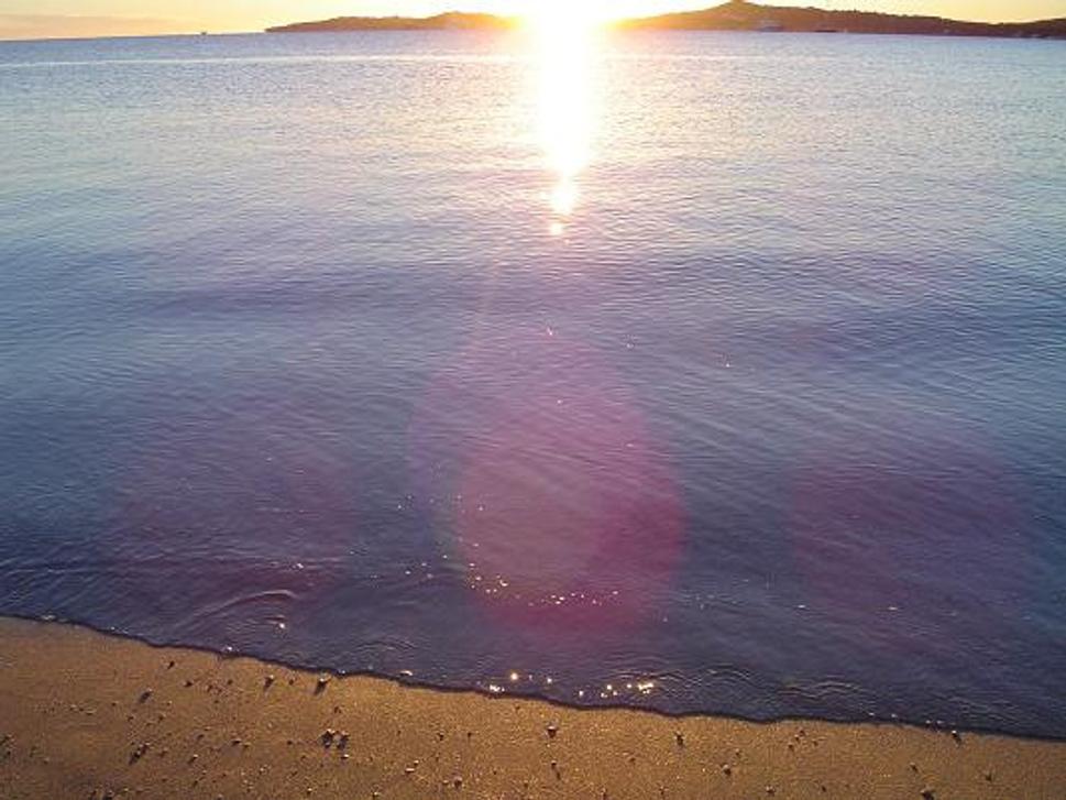Východ slnka nad Saint Tropez