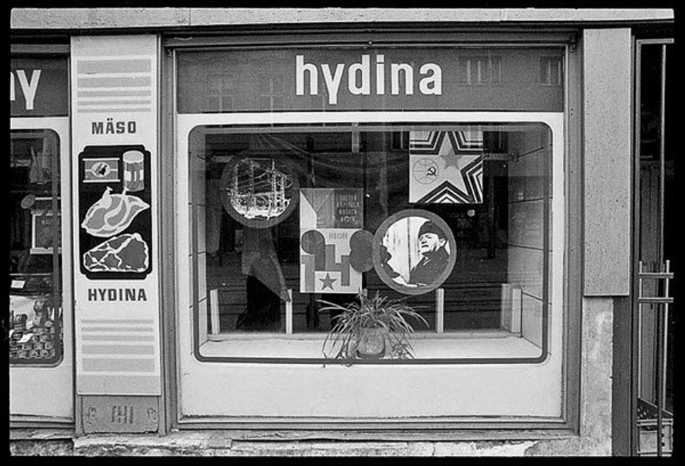 • Ľubo Stacho: Výklad hydina, Obchodná ulica č. 24 (1984 - 2013) •