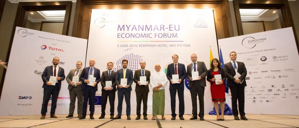 EU je významným ekonomickým partnerom Myanmaru.
