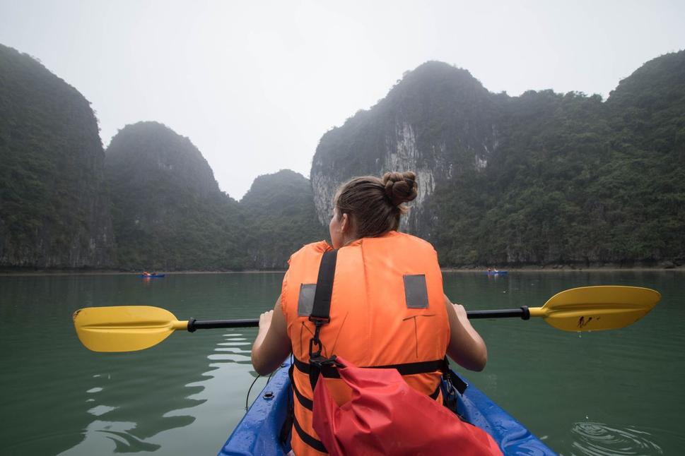 Kajakovanie nám veľmi pripomínalo Krabi