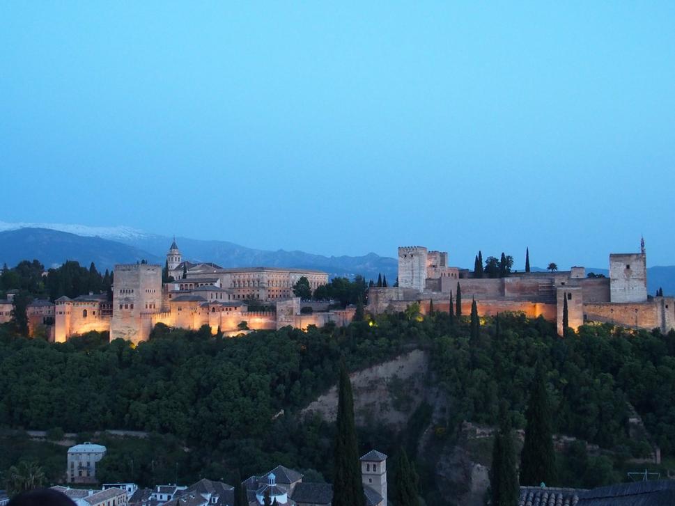 Alhambra - výhľad z mirradoru