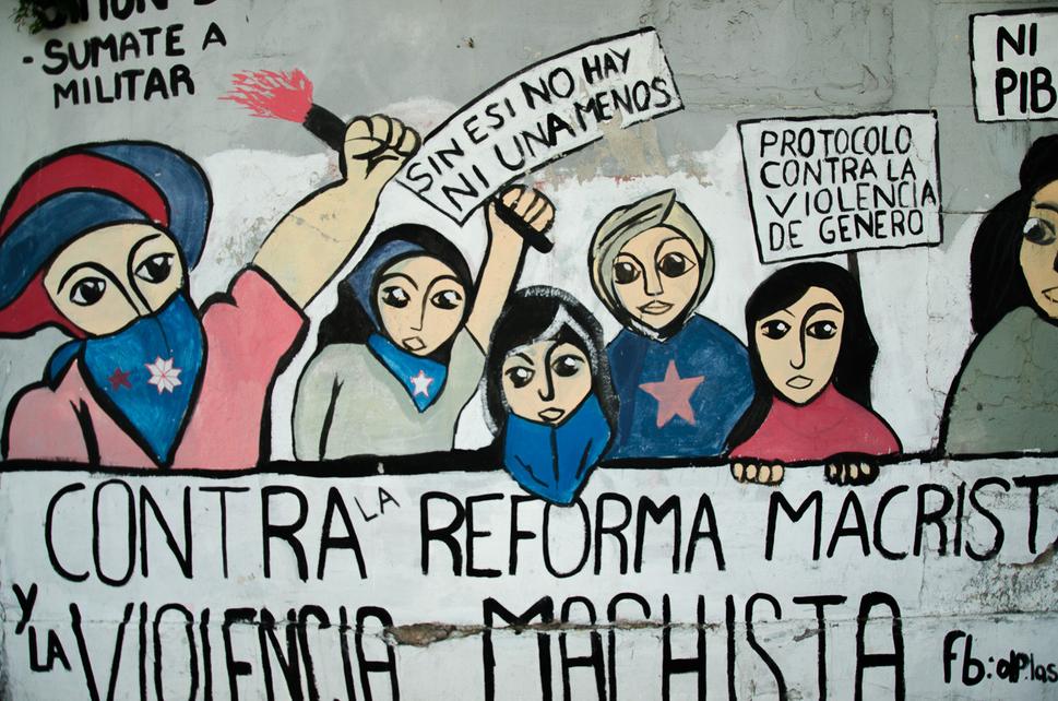 Buenos Aires je plné muralov. Takmer každá ulica má aspoň jeden odkaz.