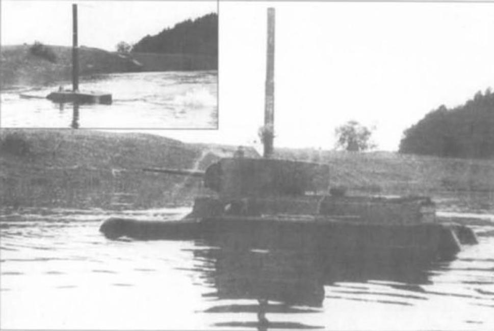 BT-5PCH pro hluboké brodění, testy 1934