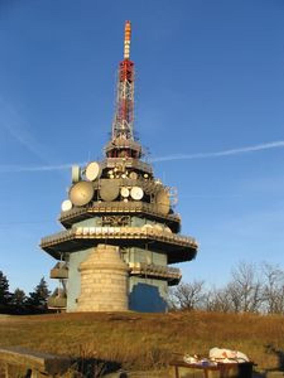 Dnešná podoba Zoborskej pyramídy.