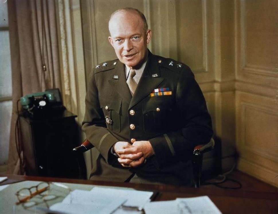 Generál Einsenhower, rok 1942, Zdroj: Wikimedia