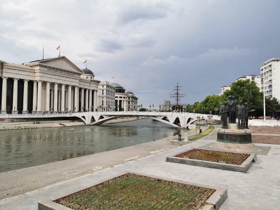 Skopje a jeho sochy