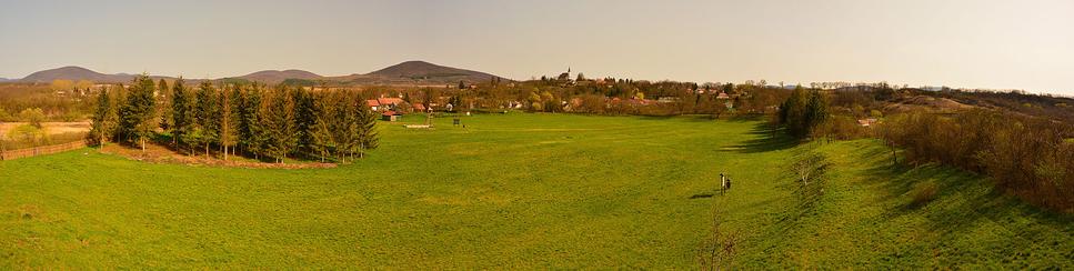 panoráma Abaújvár
