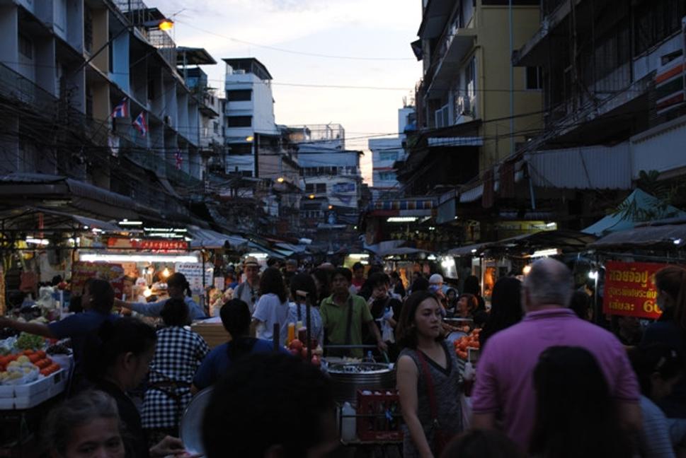 China town v Bangkoku