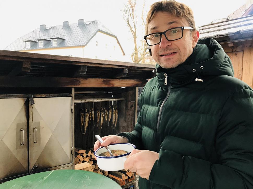 Kaspressknödelsuppe