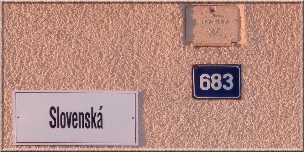 Slovenská ulica v Květnej