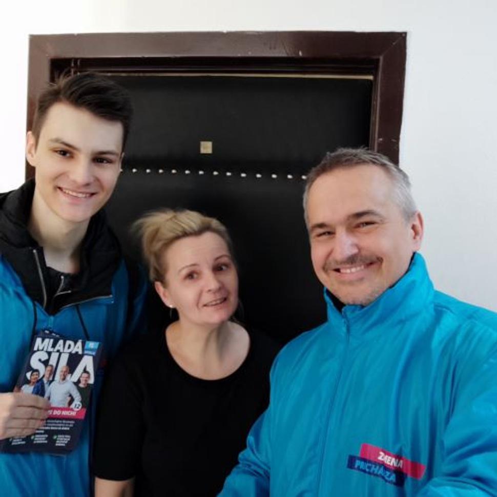Dominik, pani M a ja