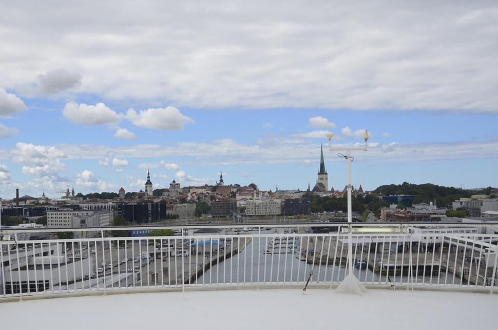 Talinn z trajektu