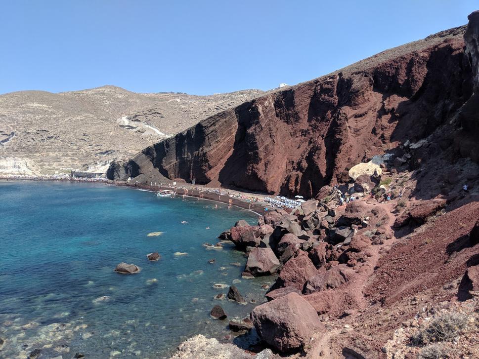 Red beach
