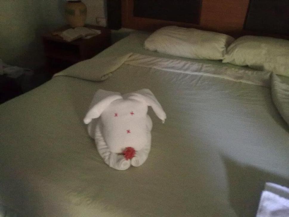 Ale takto pripravené uteráčiky v Thajsku Vás vždy potešia