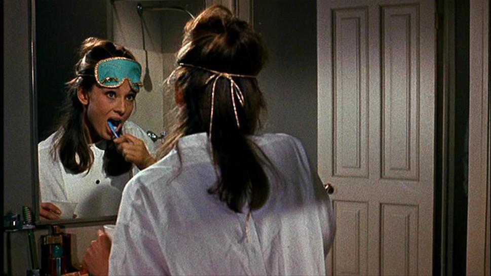 Audrey Hepburn vo filme Raňajky u Tiffanyho