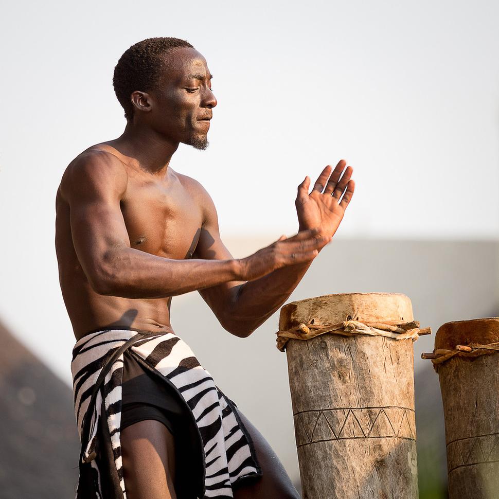 Africká hudba je veľmi rytmická