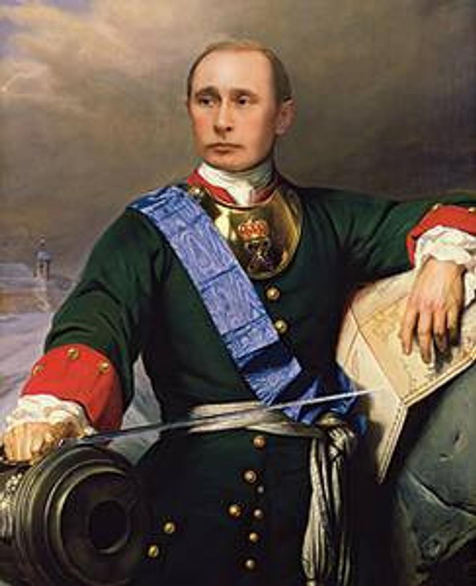 vladimir v plnej zbroji, zarovno s tradíciami, zarovno s pravdou!