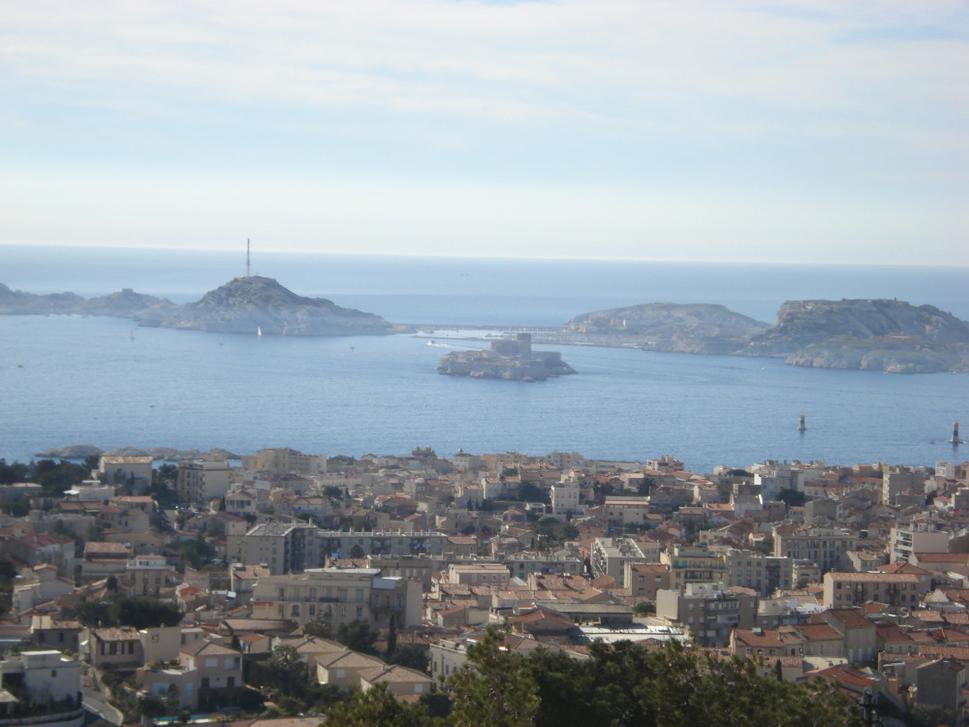 Pohľad z Notre Dame de La Garde
