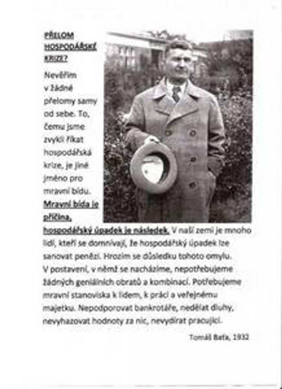 Prelom hospodárskej krízy.