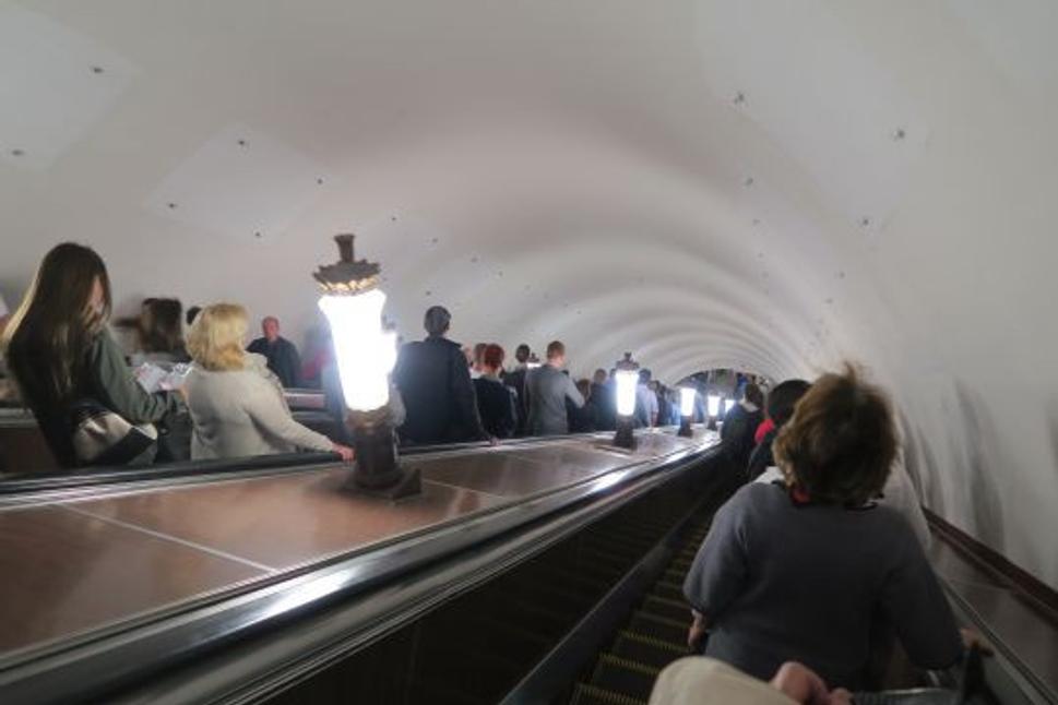 Moskovské metro je najkrajšie na svete.
