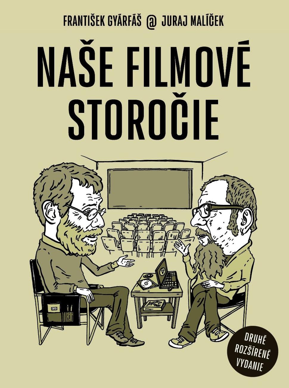 • Obálka publikácie Naše filmové storočie. •