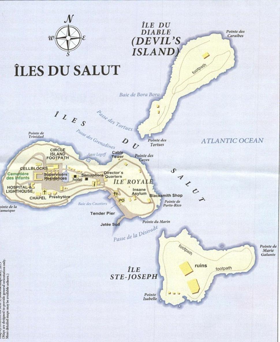 Mapa ostrovov