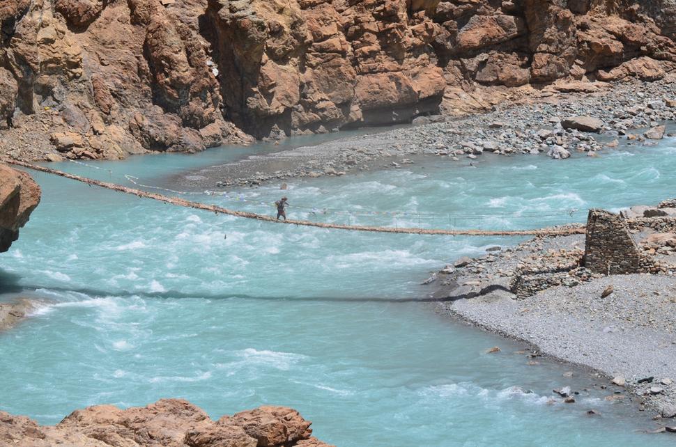 Za rohom kláštora, v Zanskar Valley