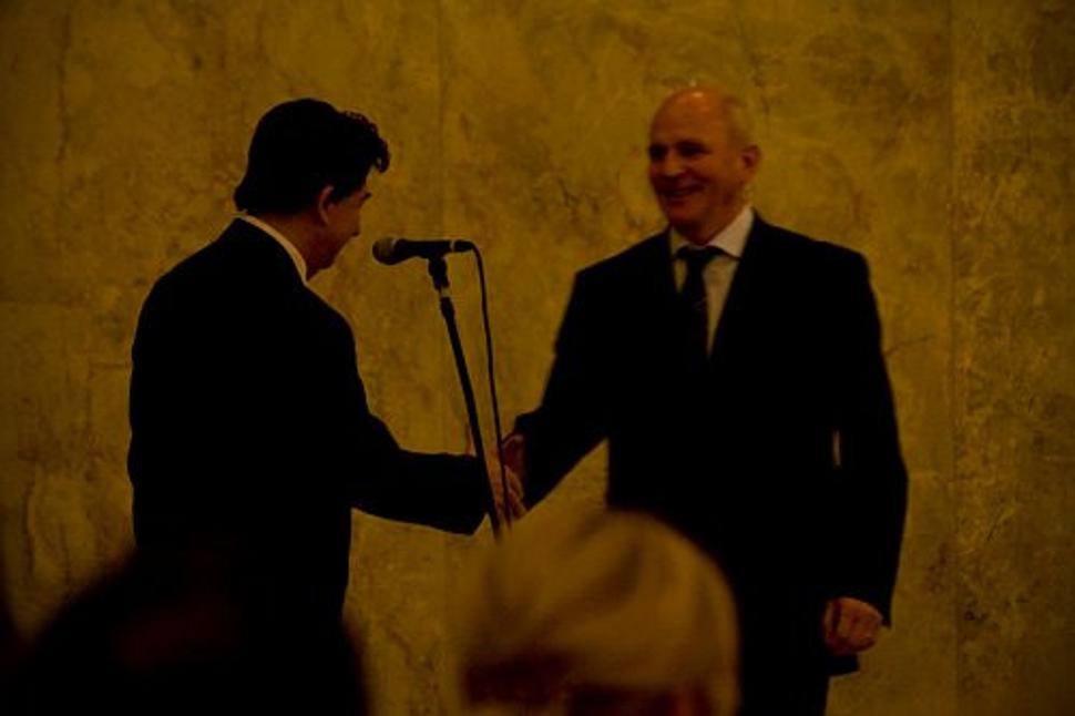 Ján Budaj a František Mikloško