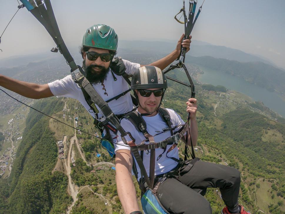 Prvý a isto nie posledný krát. Skvelý zážitok, ktorý musí zažiť každý, kto sa do Pokhary vyberie.