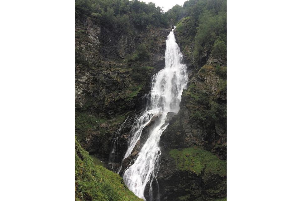 Sivlefossen v celej svojej kráse :)
