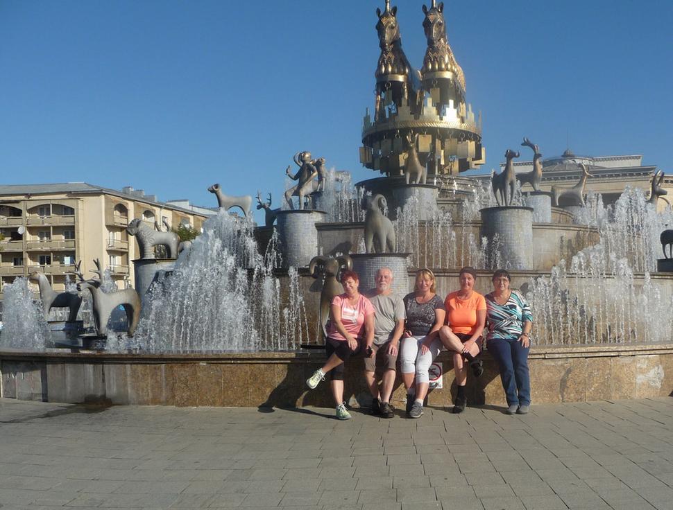 Novodobí Argonauti. Zľava do prava: Monika, Ondrej, Danka, Vierka a Miška