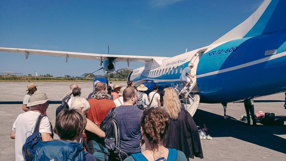 Lietadlo spoločnosti Yadanarpon Airlines