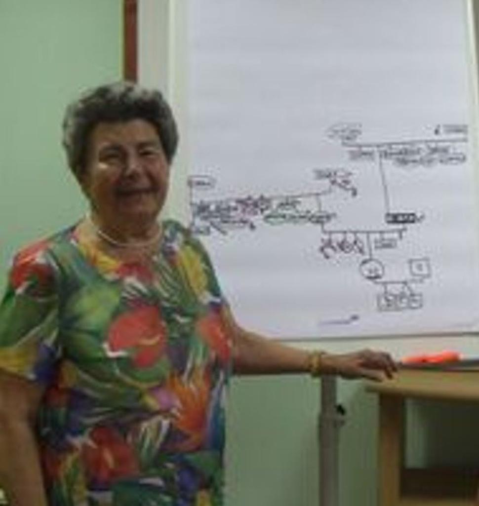 Jiřina Prekopová na jednom seminári v Liptovskom Jáne.