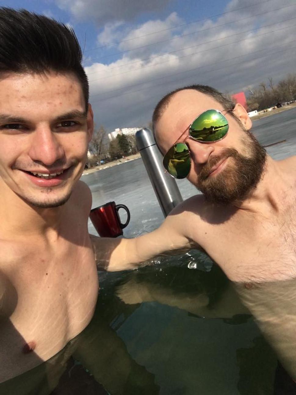 19. 2. Wellness na Draždiaku (teplota vody okolo 2 °C)