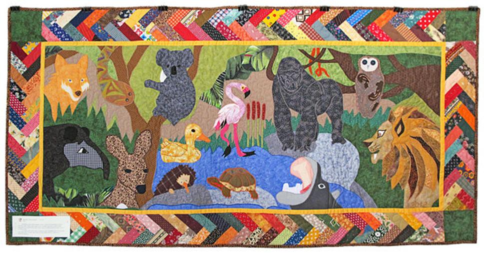 Nástenný quilt ZOO