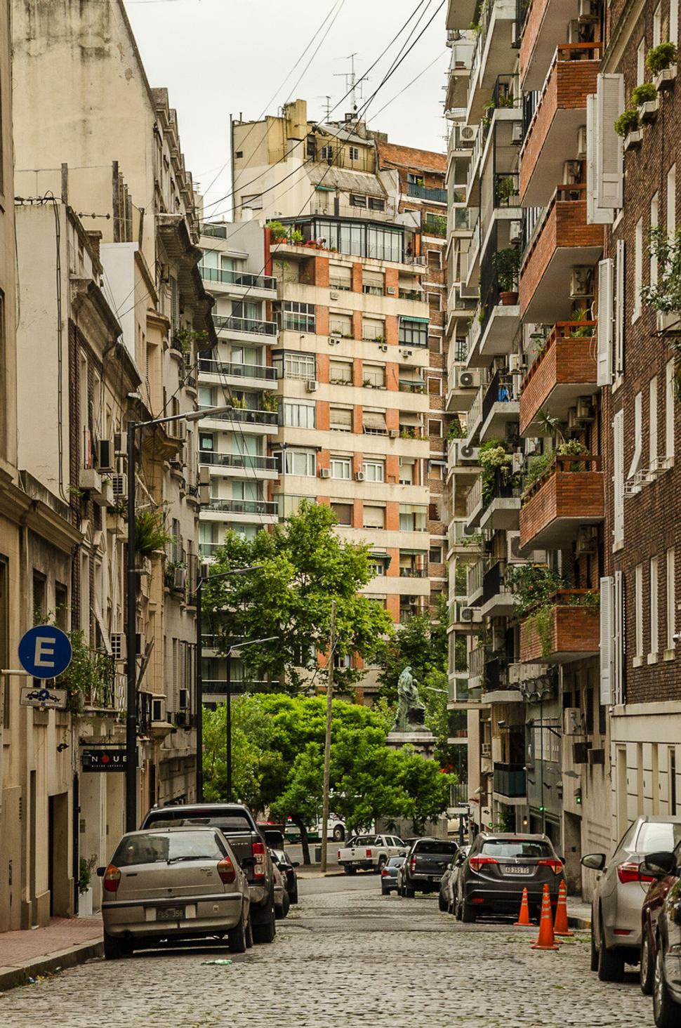 Ulice štvrte Retiro.