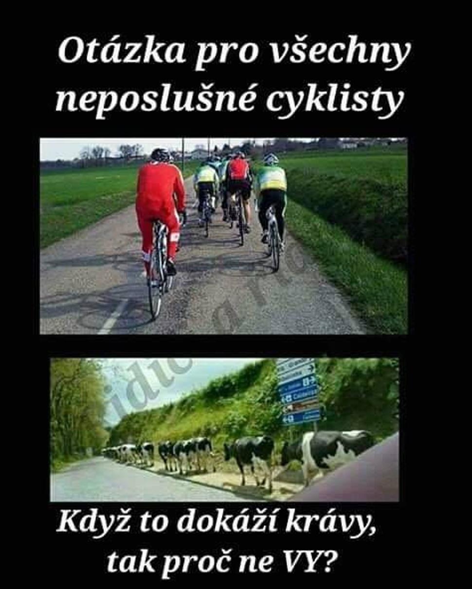 Čo koluje o cyklistoch