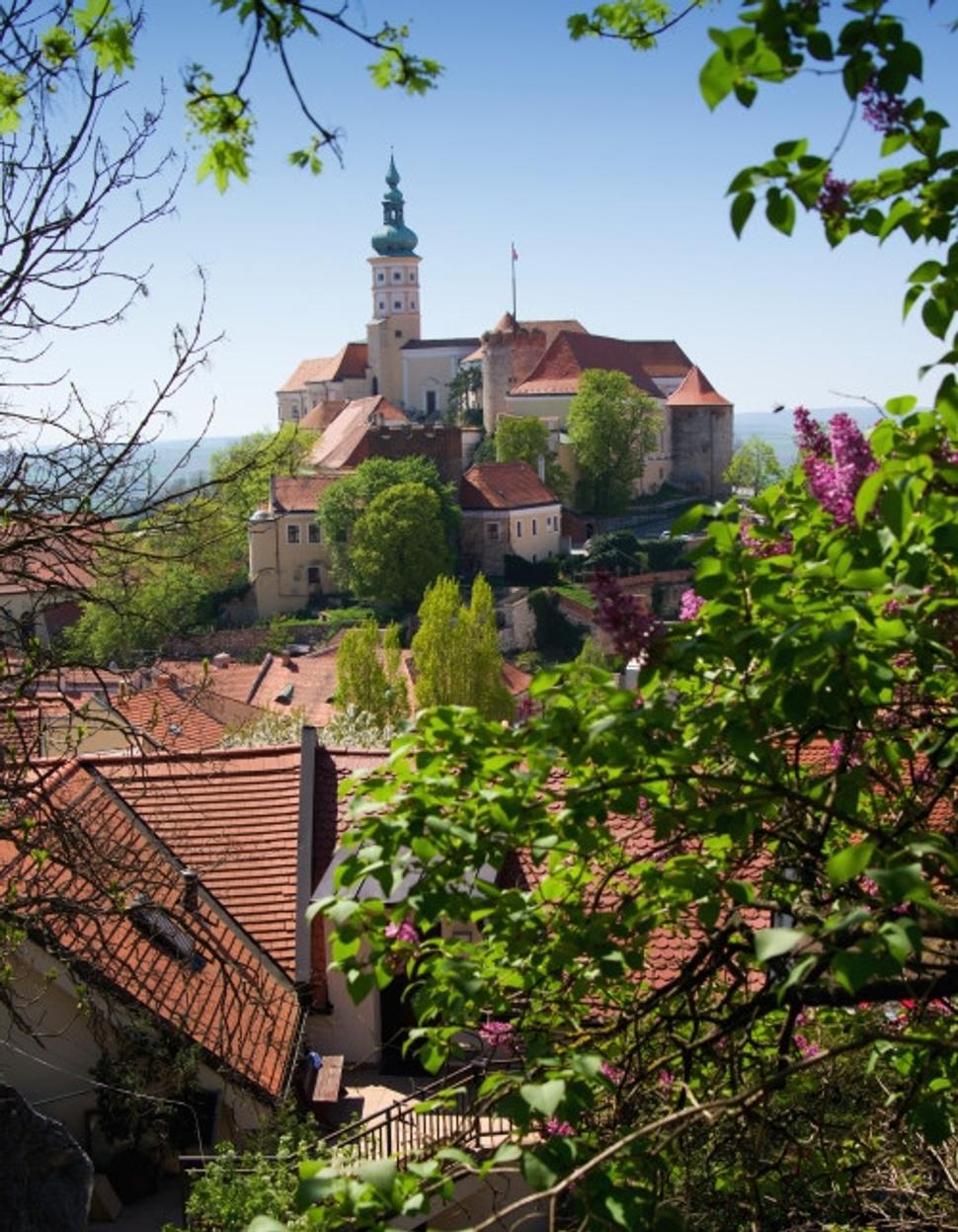 Pohľad od Kozieho hrádku.