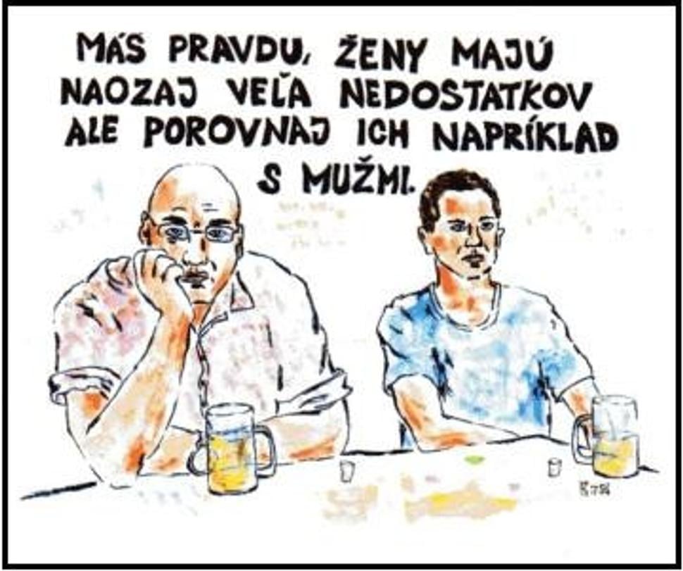 kreslený vtip