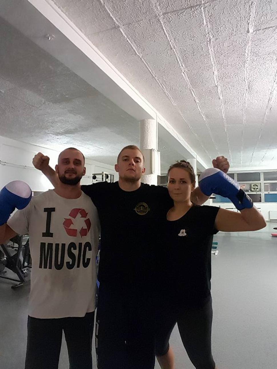 DJ MOC, ja a Kika na prvom tréningu