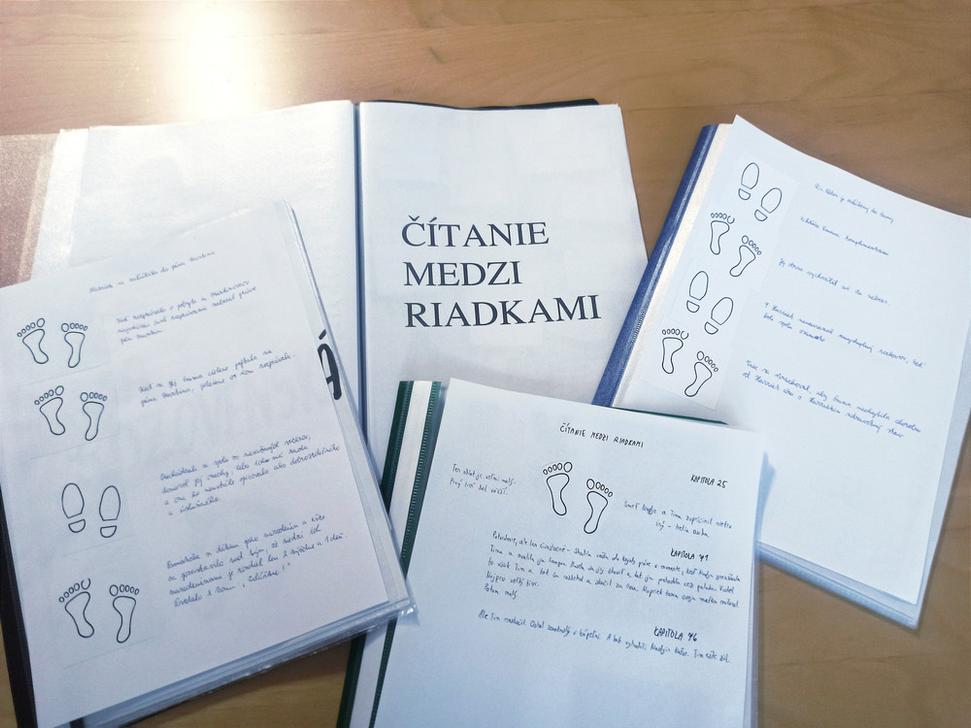 Ukážka čítania medzi riadkami