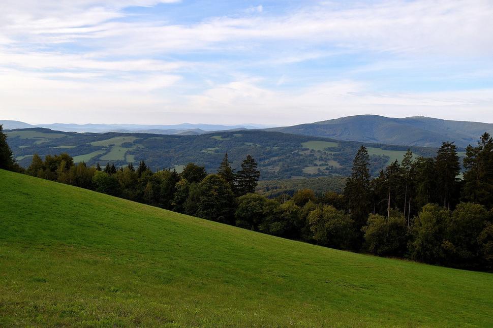 výhľad na Veľkú Javorinu